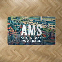Thumbnail for Amsterdam Airport Schiphol (AMS) Carpets - Carpet Rectangle - Scene + Name V2