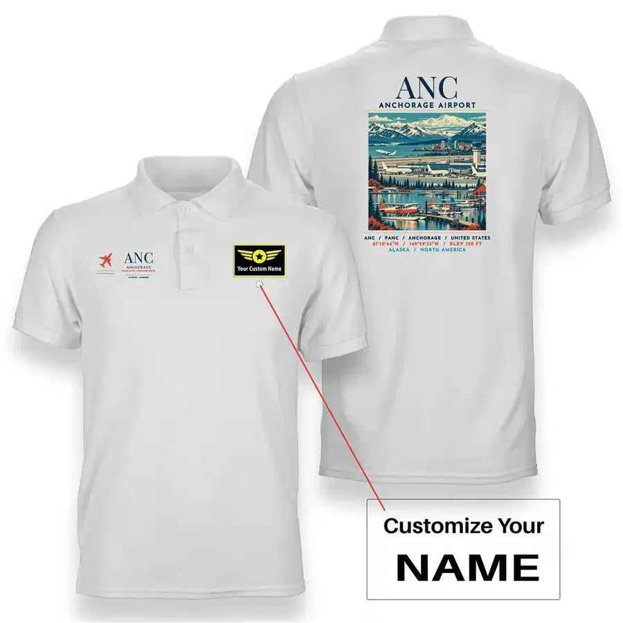 ANC - Poster - Double-Side Polo - White + Name