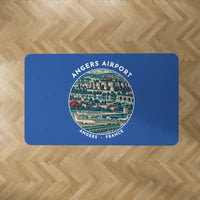 Thumbnail for Angers – Loire Airport (ANE) Carpets - Carpet Rectangle - Badge - Blue V2