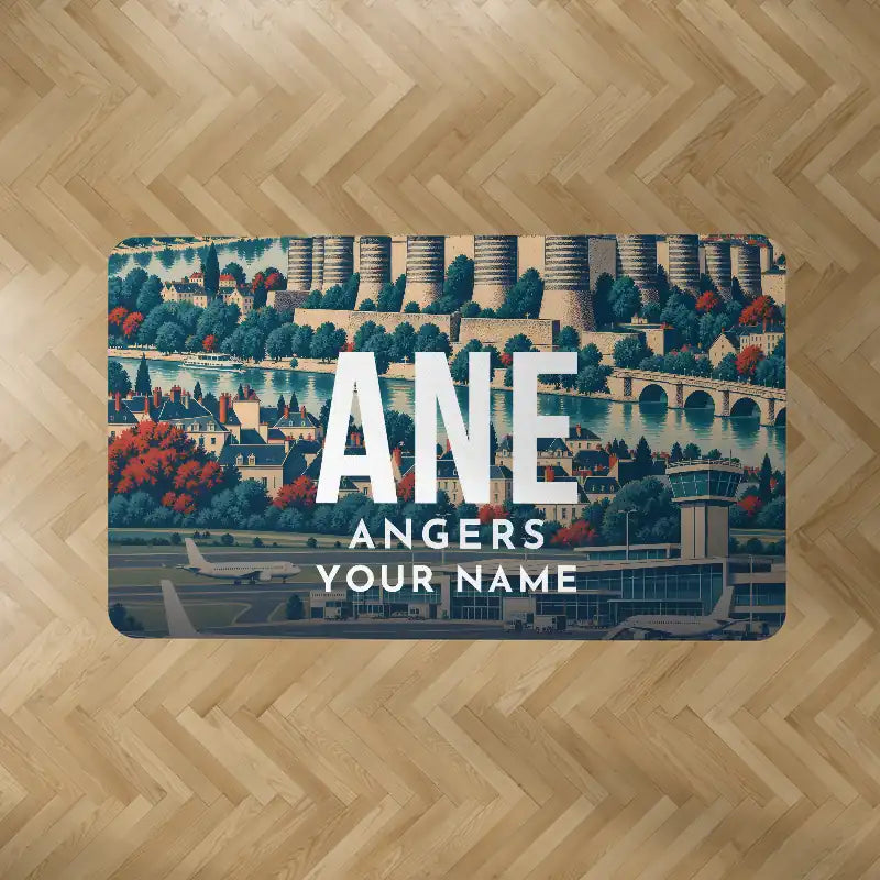 Angers – Loire Airport (ANE) Carpets - Carpet Rectangle - Scene + Name V2