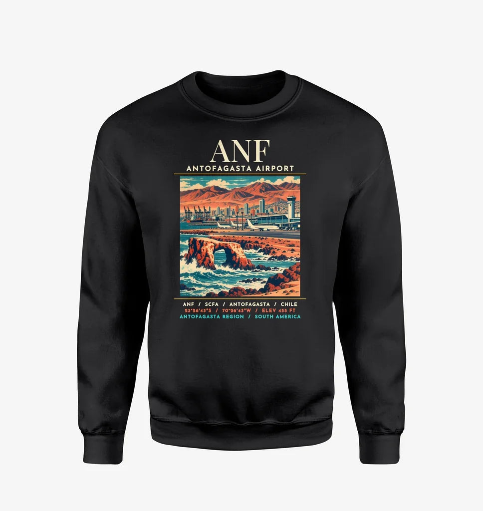 ANF - Poster - Sweatshirt - Black