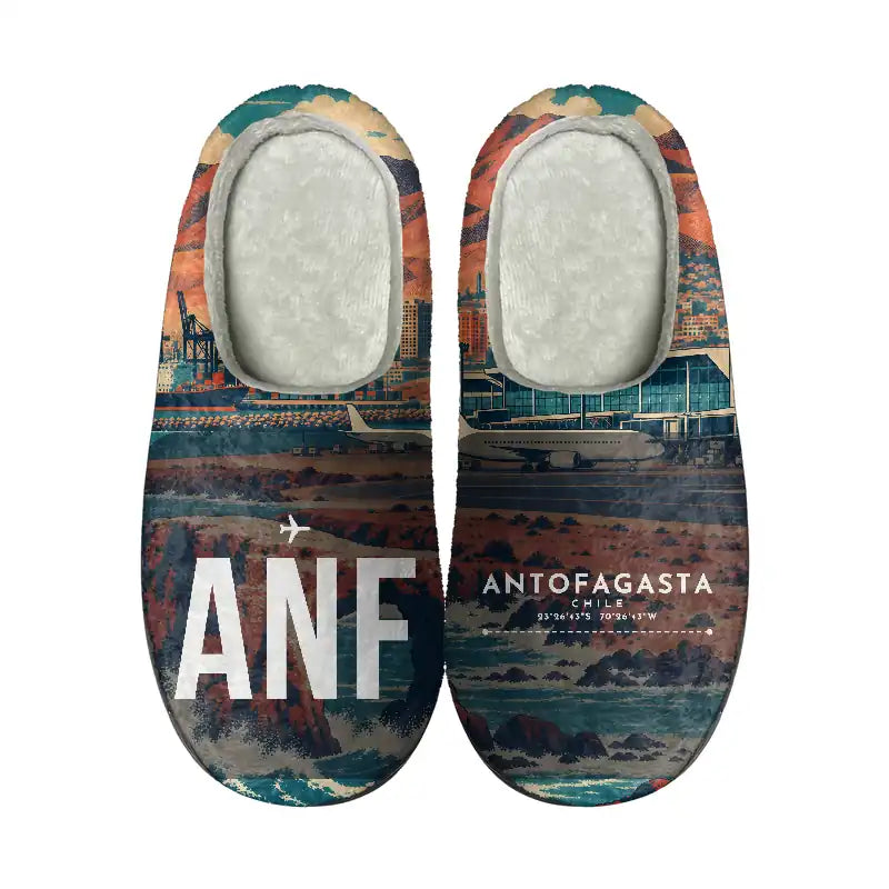 Andres Sabella Galvez International Airport (ANF) Slippers & Flip Flops - Slippers - Cotton - Scene - Different