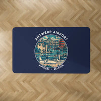 Thumbnail for Antwerp International Airport (ANR) Carpets - Carpet Rectangle - Badge - Dark Blue V2
