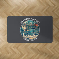 Thumbnail for Antwerp International Airport (ANR) Carpets - Carpet Rectangle - Badge - Dark Gray V2