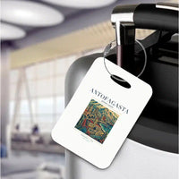 Thumbnail for ANTOFAGASTA - Poster - Luggage Tag - White
