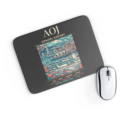 AOJ - Poster - Mouse Pad - Black