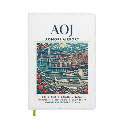 AOJ - Poster - Notebook - White