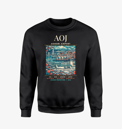AOJ - Poster - Sweatshirt - Black