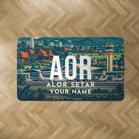Thumbnail for Sultan Abdul Halim Airport (AOR) Carpets - Carpet Rectangle - Scene + Name V2