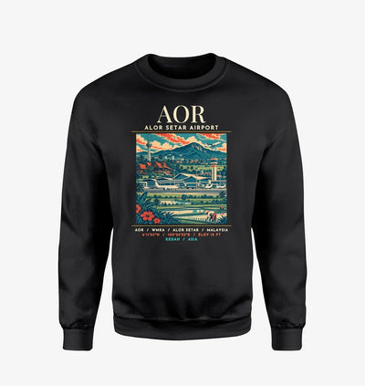 AOR - Poster - Sweatshirt - Black