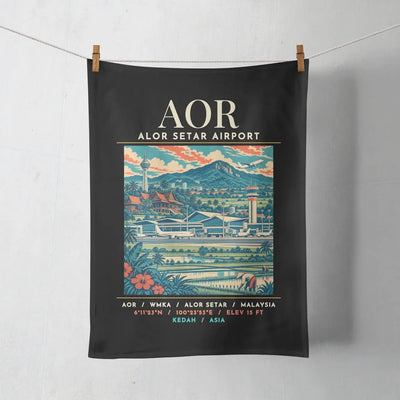 AOR - Poster - Towel - Black