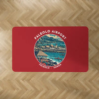 Thumbnail for Faleolo International Airport (APW) Carpets - Carpet Rectangle - Badge - Red V2