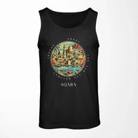 Thumbnail for AQABA - Badge - Tank Top - Black