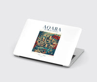 Thumbnail for AQABA - Poster - MacBook Case - White