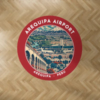 Thumbnail for Rodriguez Ballon International Airport (AQP) Carpets - Carpet Round - Badge - Red V2
