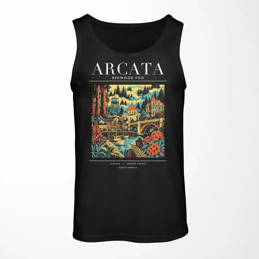 ARCATA - Poster - Tank Top - Black