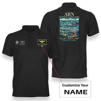 Thumbnail for ARN - Poster - Double-Side Polo - Black + Name