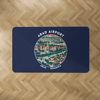 Thumbnail for Arad International Airport (ARW) Carpets - Carpet Rectangle - Badge - Dark Blue V2