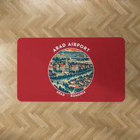Thumbnail for Arad International Airport (ARW) Carpets - Carpet Rectangle - Badge - Red V2
