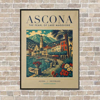 Thumbnail for ASCONA - Poster - Canvas Framed - Beige