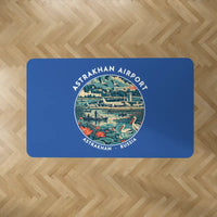 Thumbnail for Astrakhan Narimanovo Boris M. Kustodiev International Airport (ASF) Carpets - Carpet Rectangle - Badge - Blue V2