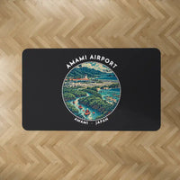Thumbnail for Amami Airport (ASJ) Carpets - Carpet Rectangle - Badge - Black V2