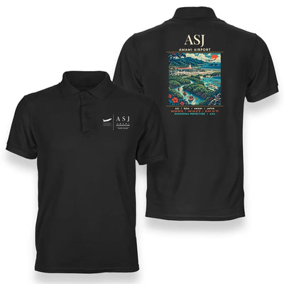 ASJ - Poster - Double-Side Polo - Black