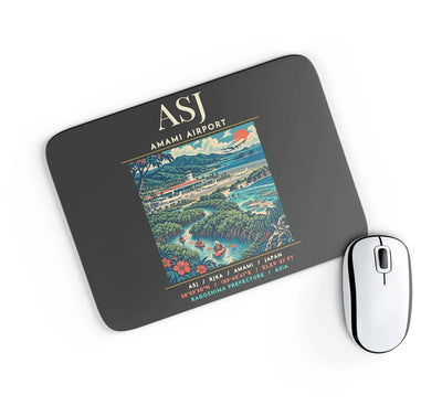 ASJ - Poster - Mouse Pad - Black