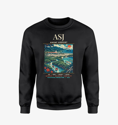 ASJ - Poster - Sweatshirt - Black