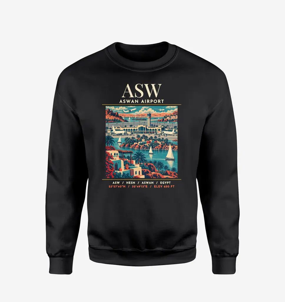 ASW - Poster - Sweatshirt - Black