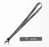 Thumbnail for AT-6E Wolverine lanyard - gray