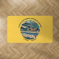 Thumbnail for Athens International Eleftherios Venizelos Airport (ATH) Carpets - Carpet Rectangle - Badge - Yellow V2