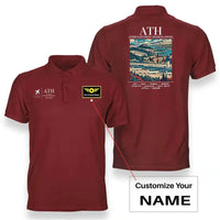Thumbnail for ATH - Poster - Double-Side Polo - Red + Name