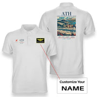 Thumbnail for ATH - Poster - Double-Side Polo - White + Name