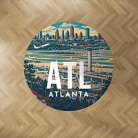 Thumbnail for Atlanta Hartsfield-Jackson International Airport (ATL) Carpets - Carpet Round - Scene V2