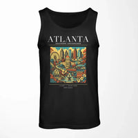 Thumbnail for ATLANTA - Poster - Tank Top - Black