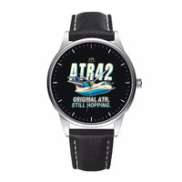 Thumbnail for ATR 42-300 - Cartoon - Leather Strap - Black Leather Strap