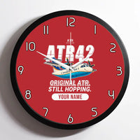 Thumbnail for ATR 42-300 - Cartoon + Name - Framed - Red