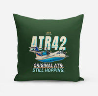 Thumbnail for ATR 42-300 - Cartoon - Pillow - Dark Green