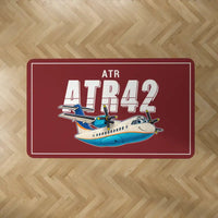 Thumbnail for ATR 42-300 - Cartoon - Rectangle Carpet - Dark Red