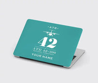 Thumbnail for ATR 42-300 - Heritage + Name - MacBook Case - Turquoise