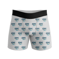 Thumbnail for ATR 42-300 - Men Boxers - Cartoon Pattern - Light Gray