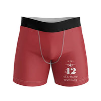 Thumbnail for ATR 42-300 - Men Boxers - Heritage + Name - Red