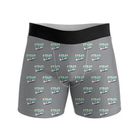 Thumbnail for ATR 42-300 - Men Boxers - Original Pattern - Gray