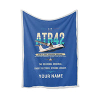 Thumbnail for ATR 42-300 - Original + Name - Blanket - Blue