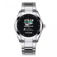 Thumbnail for ATR 42-300 - Original + Name - Stainless Steel Band - For Men