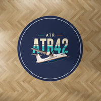 Thumbnail for ATR 42-300 - Original - Round Carpet - Dark Blue