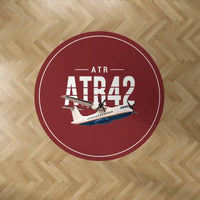 Thumbnail for ATR 42-300 - Original - Round Carpet - Dark Red