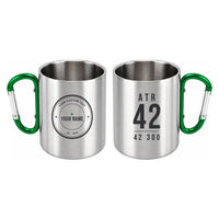 Thumbnail for ATR 42-300 - Outdoors Mug - Tag + Name - Green
