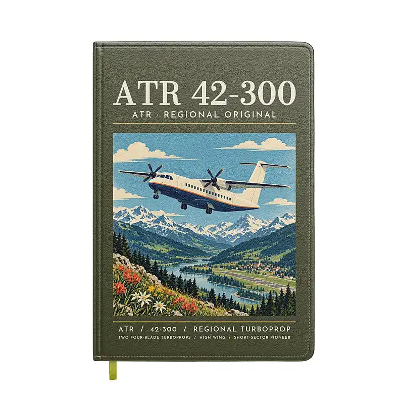 ATR 42-300 - Poster - Notebook - Green Army